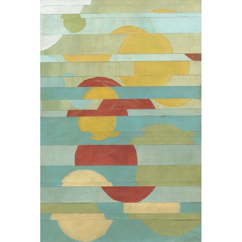 Non-Embellished Splice II - Wrapped Canvas Painting, 46cm H x 30cm W x 3.8cm D
