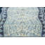 Tapis ivoire, bleu, mauve en laine fait à la main Vintage Art Deco