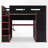 Full Size Loft Bed With Built-In Desk And Storage-539200827