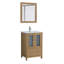  Ensemble de meuble-lavabo simple 24 po avec miroir-106870344