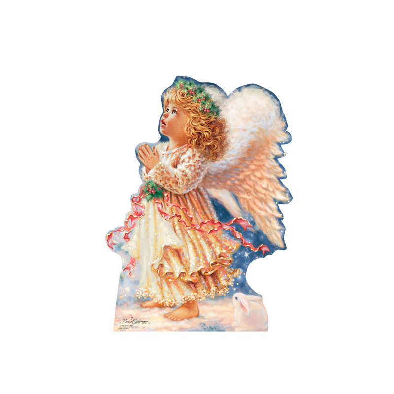Accroche d’art dona gelsinger little christmas ange