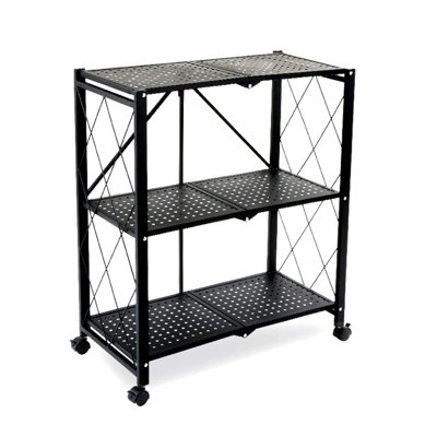 Lyndal 28'' W Metal Storage Rack