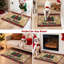 Paillasson de Noël, tapis de porte Merry Christmas absorbant, tapis antidérapant, flocon de neige, tapis de décoration de Noël