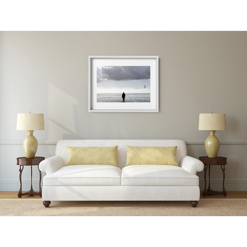Morning Air Print by Joseph Regan, 14" H x 16" W x 0.75" D, White