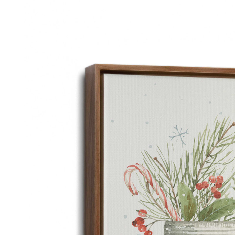 «Lennetta I» par Lisa Audit, reproduction d'art sur toile, 24" H x 36" W, Framed Print without Mat, Brown