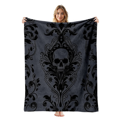 Couverture simple en flanelle JYK Halloween