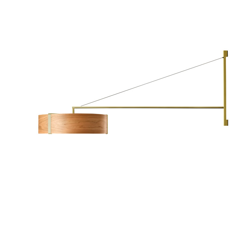 Thesis 1 - Light LED Swing Arm, Ivory White, 3000K, Matte Black
