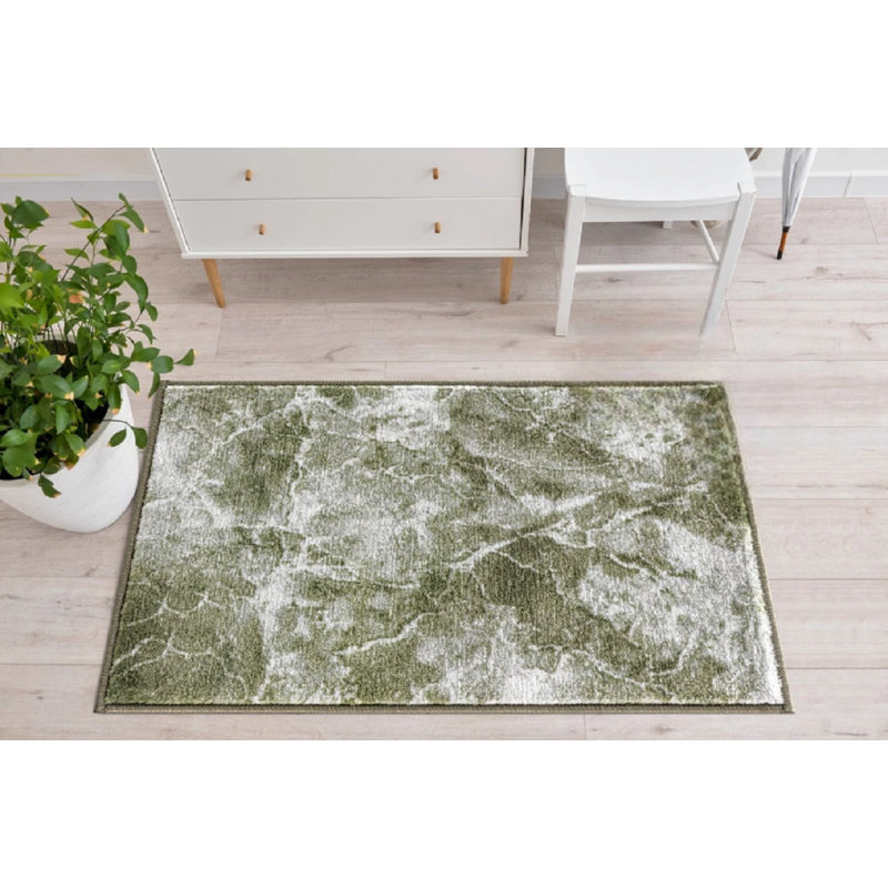 Indoor Door Mat, 60cm W x 110cm L, Green