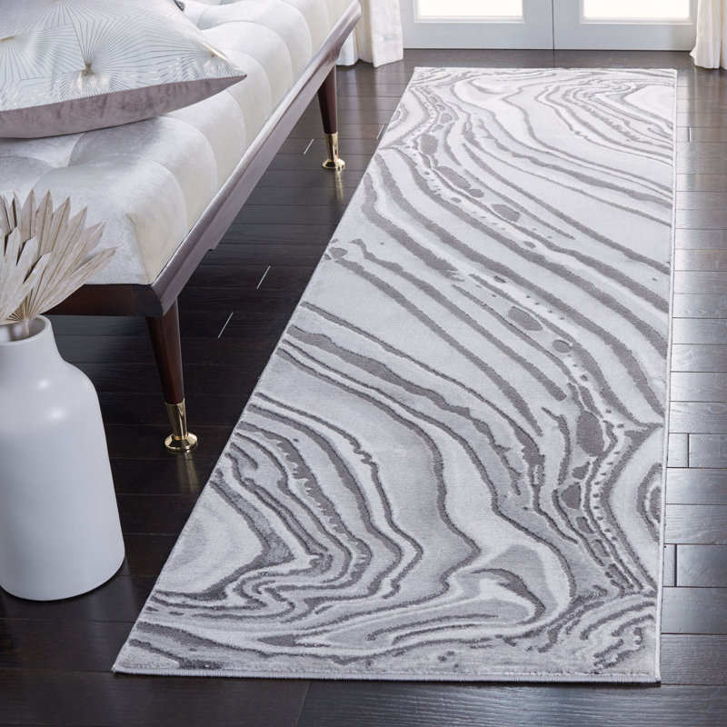 Bordonaro Performance Abstract Rug, Runner 2'3" x 8'