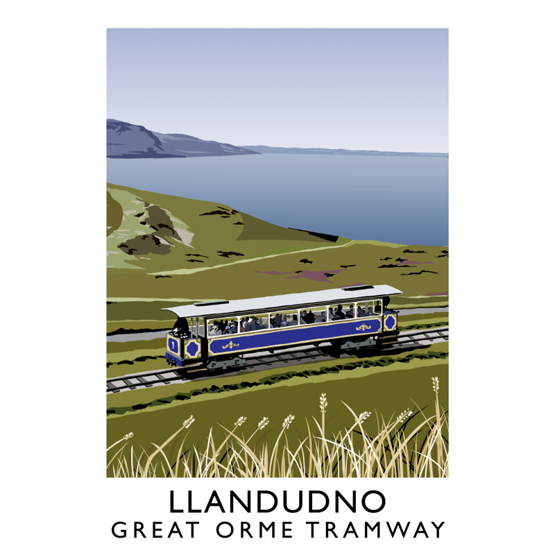 Llandudno 1 by Richard O'Neil - Print, No Frame, 40 cm H x 30 cm W x 1 cm D