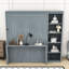 Lit escamotable avec bureau et tablettes de rangement-1611649026-1611649027
