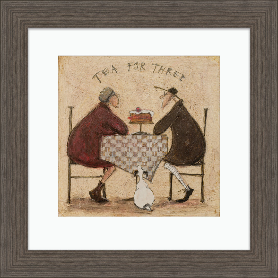 Tea for Three' by Sam Toft Framed Print