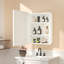 Armoire à pharmacie avec miroir et 3 tablettes Cyrille-1961871685-1961870886