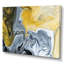 Noir noir, blanc et marbre abstrait II - peinture sur toile-67232104-67232094