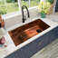 Évier de cuisine encastré en cuivre Nantucket Sinks X Studio Dearborn
