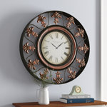 Alyssaann Metal Wall Clock