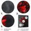 Décoration murale rouge rouge noir eucalyptus III - eucalyptus-1897012941-1897012937