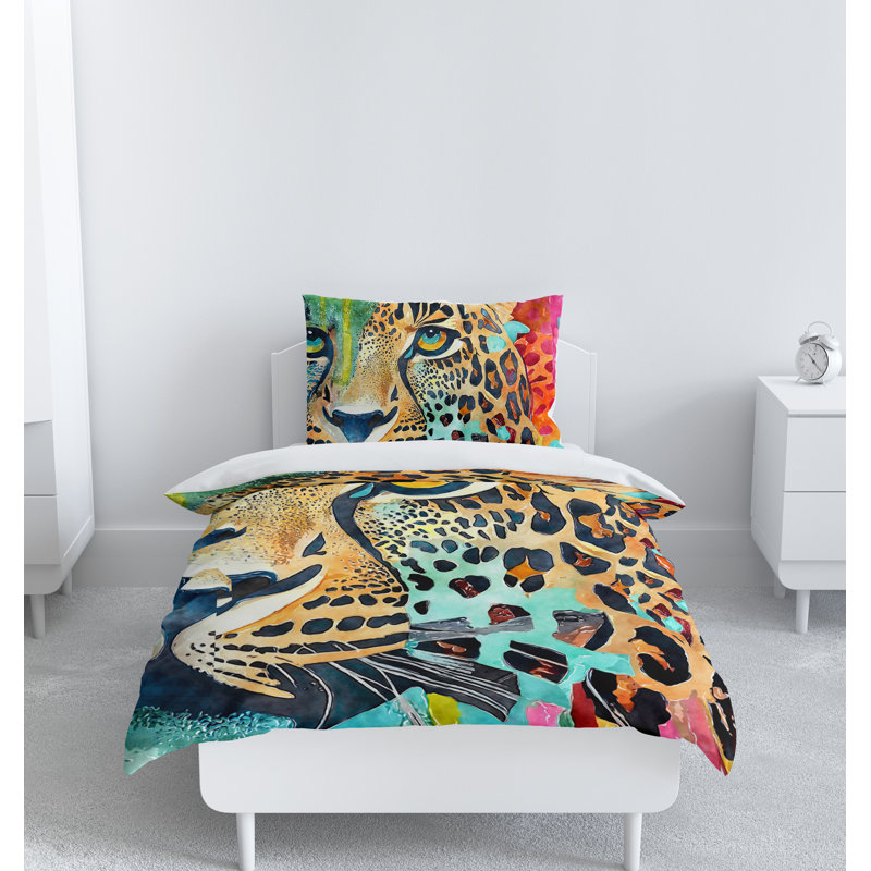 Modern & Contemporary Duvet Cover, King Duvet Cover + 2 King Shams