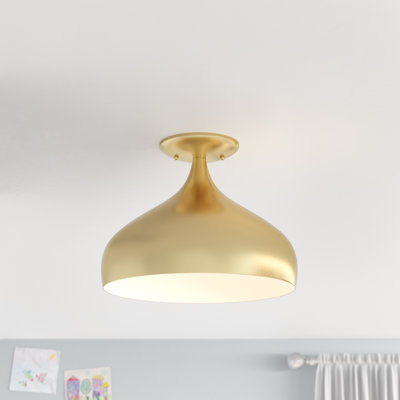 Plafonnier semi-encastré 1 lumière 11,75 po Fiddletown