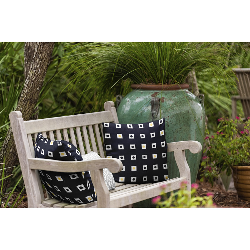 Coastal Calm Pillow Cover & Insert, 20" x 20", Navy
