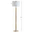 Lampe sur pied 60,5 po Signe