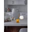 Ensemble de 4 porte-bougie en verre transparent, porte-bougie, parfait pour les mariages et la décoration intérieure, mesure 3 po de hauteur et 3,5 po de diamètre-87806885