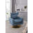 360-Degree Swivel Accent Chair with a Pillow-2068247692