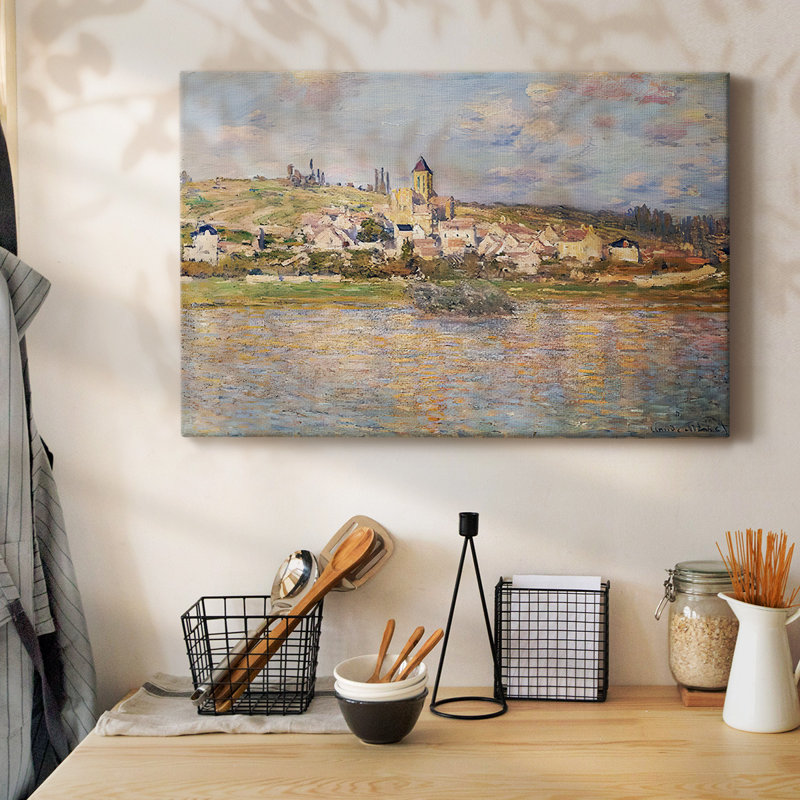 Claude Monet - Toile tendue avec châssis, H 8 po x l 12 po