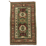 One-of-a-Kind 4' X 7' Hand Knotted Area Rug
