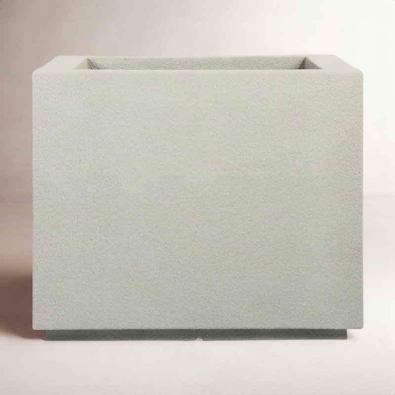 Milan Polymer Planter Box, Greige