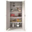 Gurtrue 2 Door Manufactured Wood Wardrobe-555182883