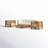 Maher Acacia 5 - Person Modular Patio Conversation Sets with Cushions-273247656