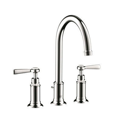 AXOR Montreux Widespread Bathroom Sink Faucet 220 with Lever Handles