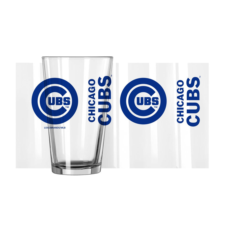 Verre Gintay 16 oz Chicago Cubs