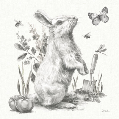 Garden Patch I Sketch by Leslie Trimbach
