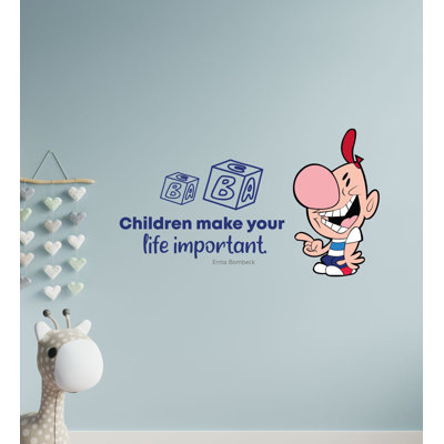 Text & Numbers Wall Decal