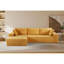 Canapé modulaire convertible en velours côtelé doux, canapé confortable moderne avec rembourrage en mousse, canapé-lit modulaire confortable pour le salon, la chambre à coucher, aucun assemblage requis - orienté vers la gauche-2000129317-2000129318