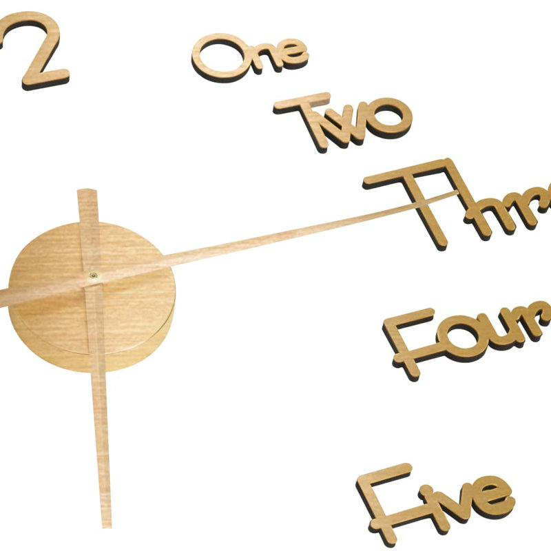 Galloway Wall Clock, Gold