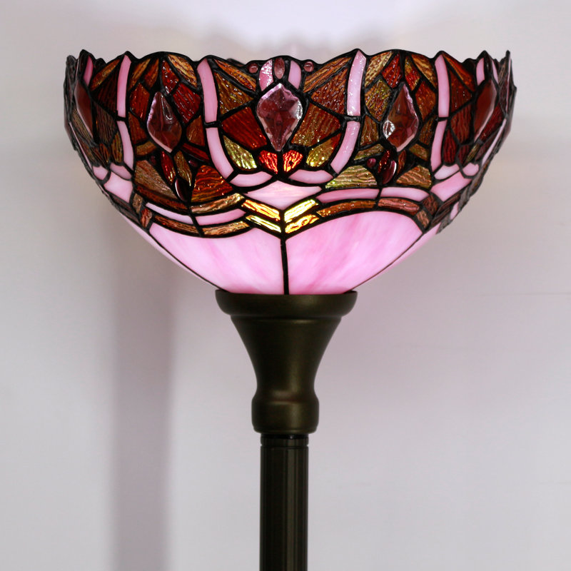 Longford 67'' Bronze Torchiere Floor Lamp Floor Lamp