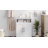 Vega Modern Bathroom Storage Cabinet with Magnetic Close Doors and Shelves-95375560