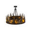 Elk At Dusk Downrod Ceiling Fan