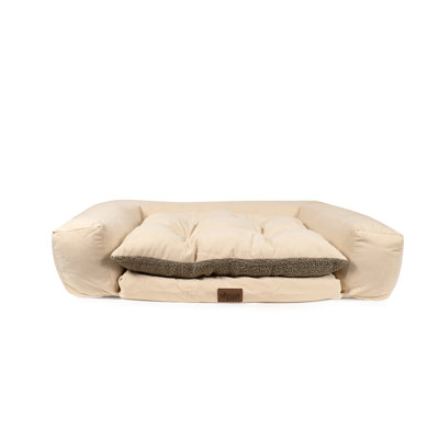 Large Rectangle Pet Couch, Brown