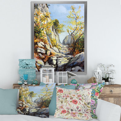 " Marble Path In Autumn "