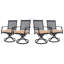 Chaise de patio avec coussin