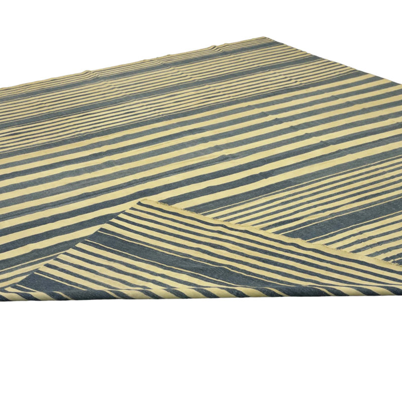 Dhurrie One-of-a-Kind Rectangle 10'4" X 12'3" Area Rug