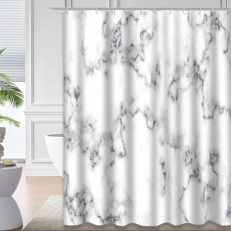 Rideau de douche Marble, L 72 po x l 72 po