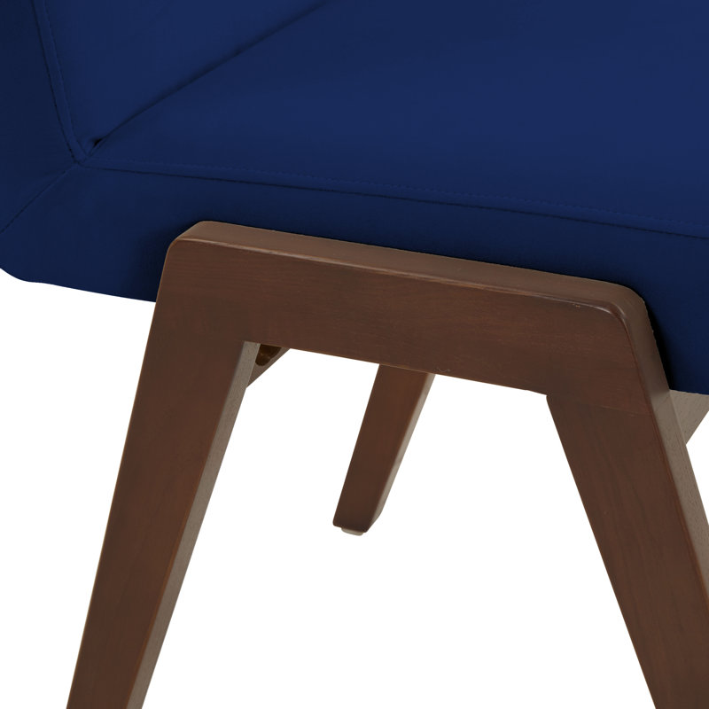 Chaise de salle à manger Martty, Bleu marine