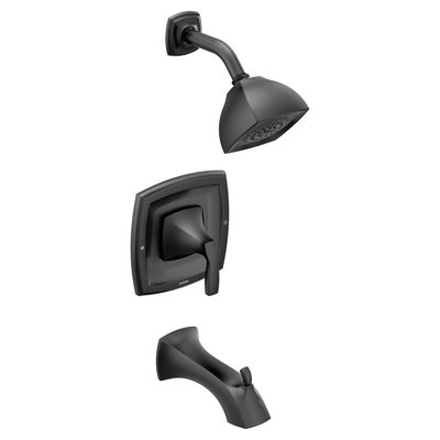 Ensemble de garniture de baignoire et douche Posi-Temp Moen Voss Eco-Performance, valve requise