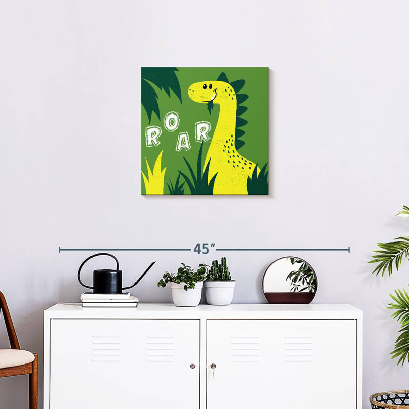 Ashelle, mignon dinosaure rugissant, H 20 po x l 20 po