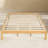 12 Inch Solid Wood Platform Bed Frame，Wooden Bed Frame with No Box Spring Needed-346841917-346841859